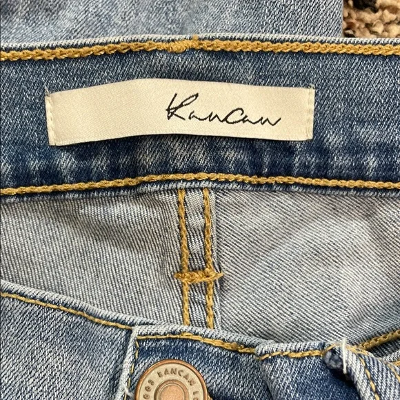 KanCan Light Blue Distressed Skinny Denim Jeans Size 28 | GUC - Picture 4 of 5